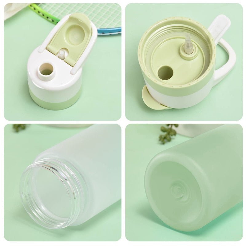 Compact Travel Spray Water Bottle 2-in-1