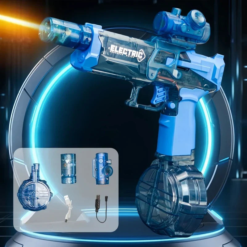 Fun Splash Water Blaster Toy with LED Lights