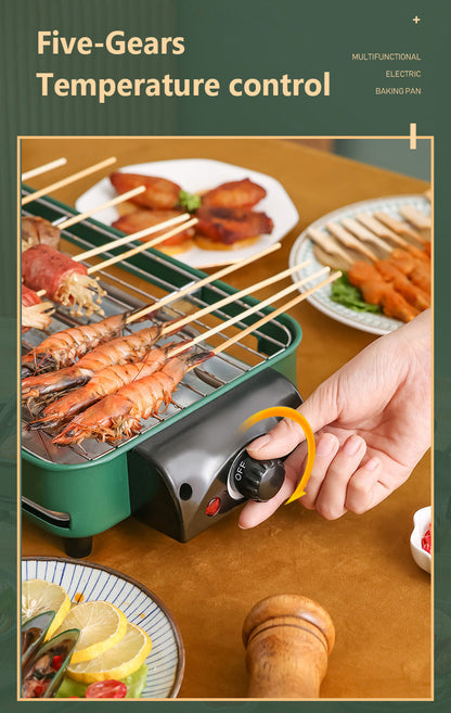 Portable Indoor Smokeless BBQ Grill