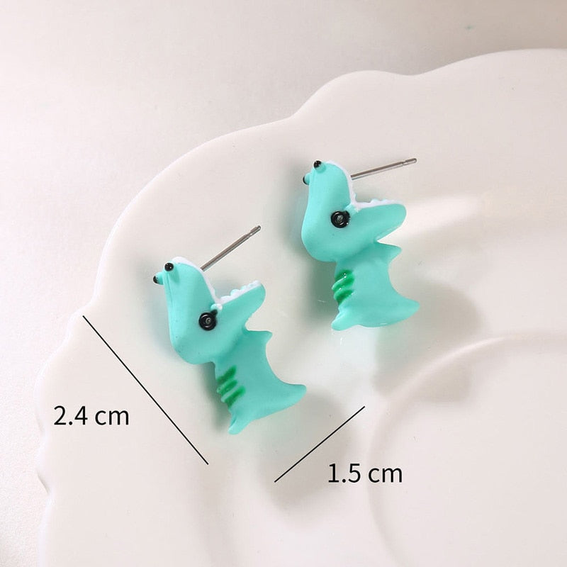 Colorful Cute Character Drop Earrings