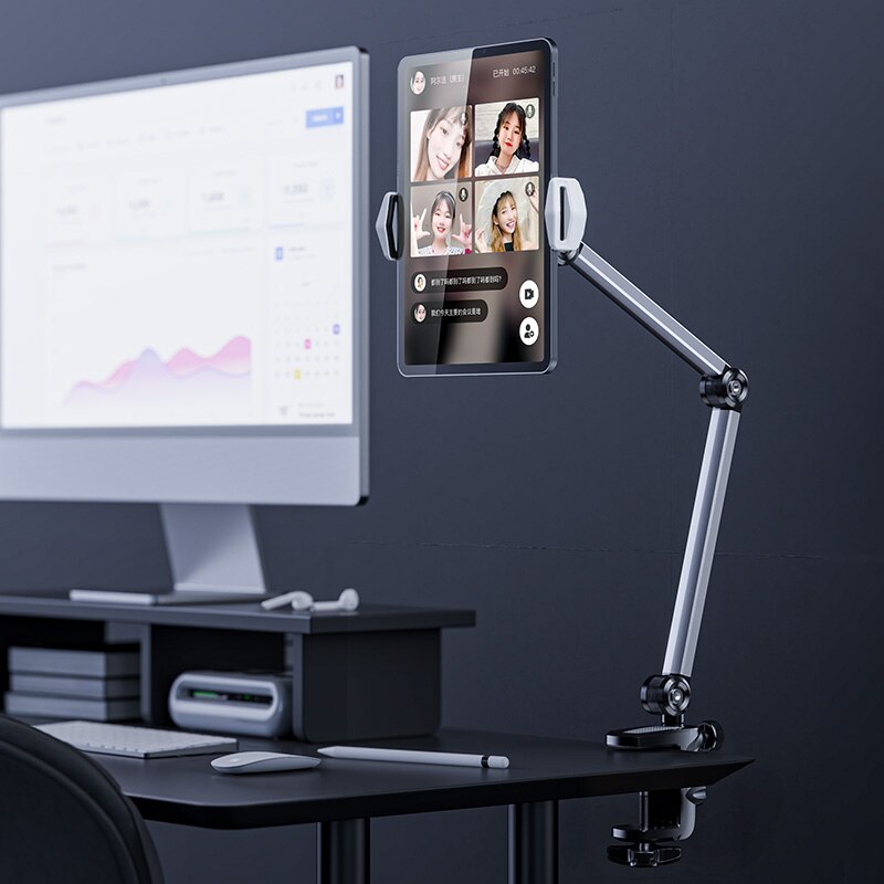 Compact Folding Aluminum Tablet Holder