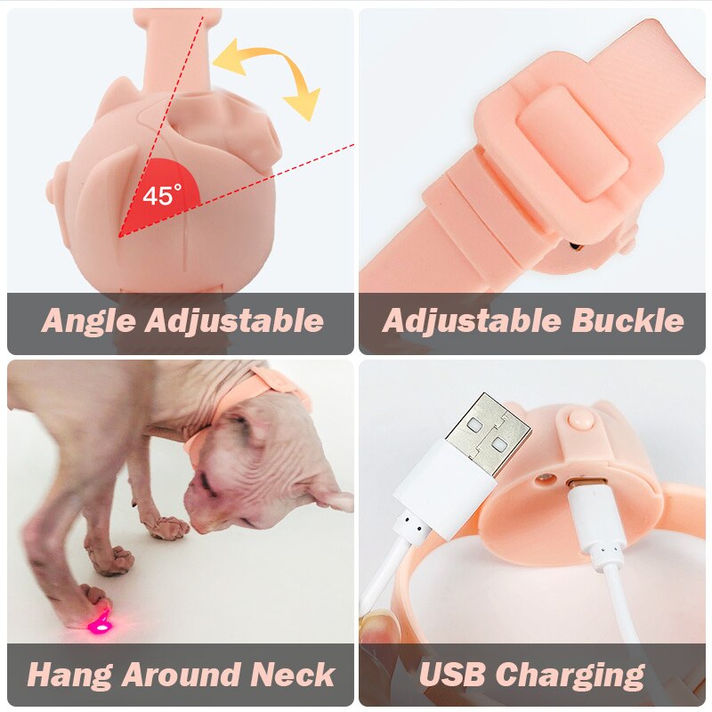 Colorful Interactive Laser Pointer Toy