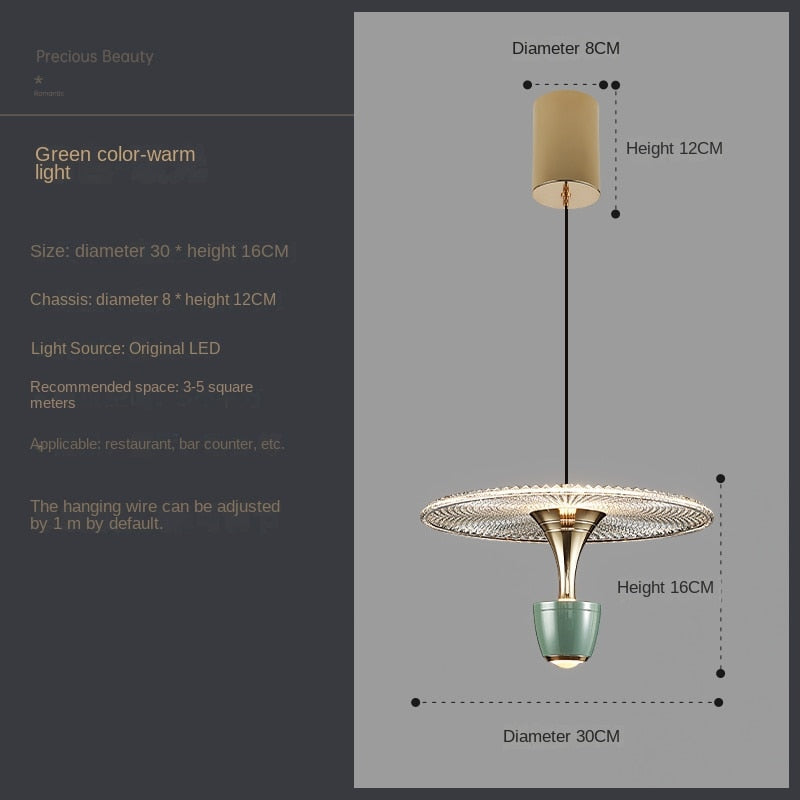 Beautiful Floral Hanging Light Fixture
