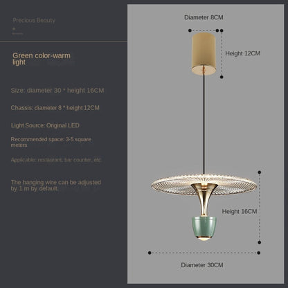 Beautiful Floral Hanging Light Fixture