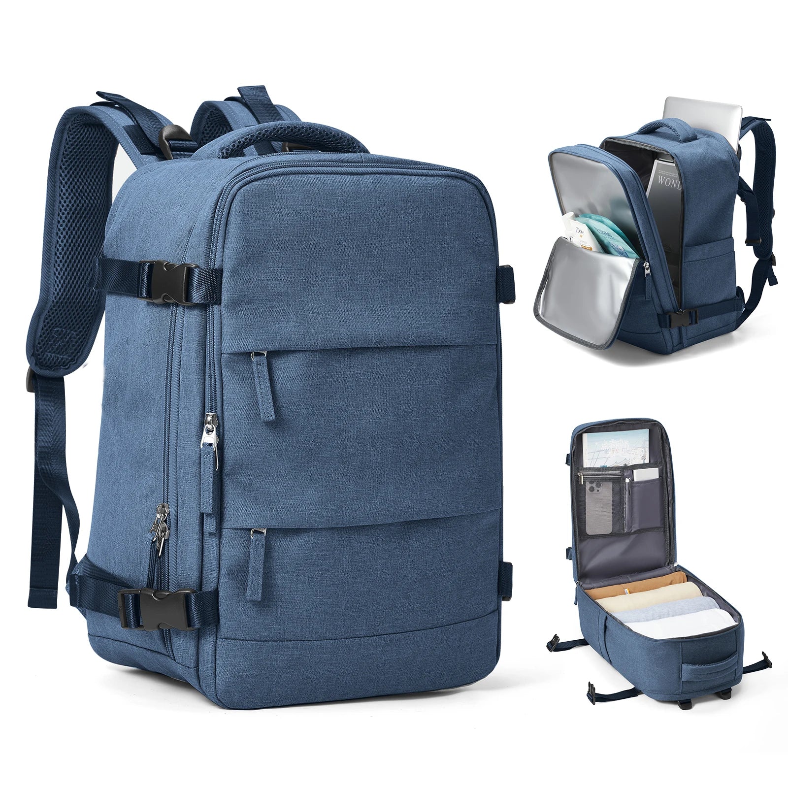 Durable Hiking Rucksack with Laptop Compartment - Luxicro