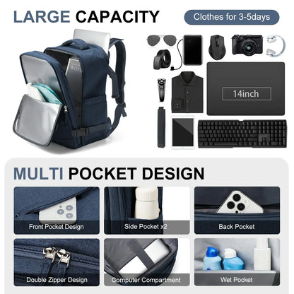 Durable Hiking Rucksack with Tablet Pocket