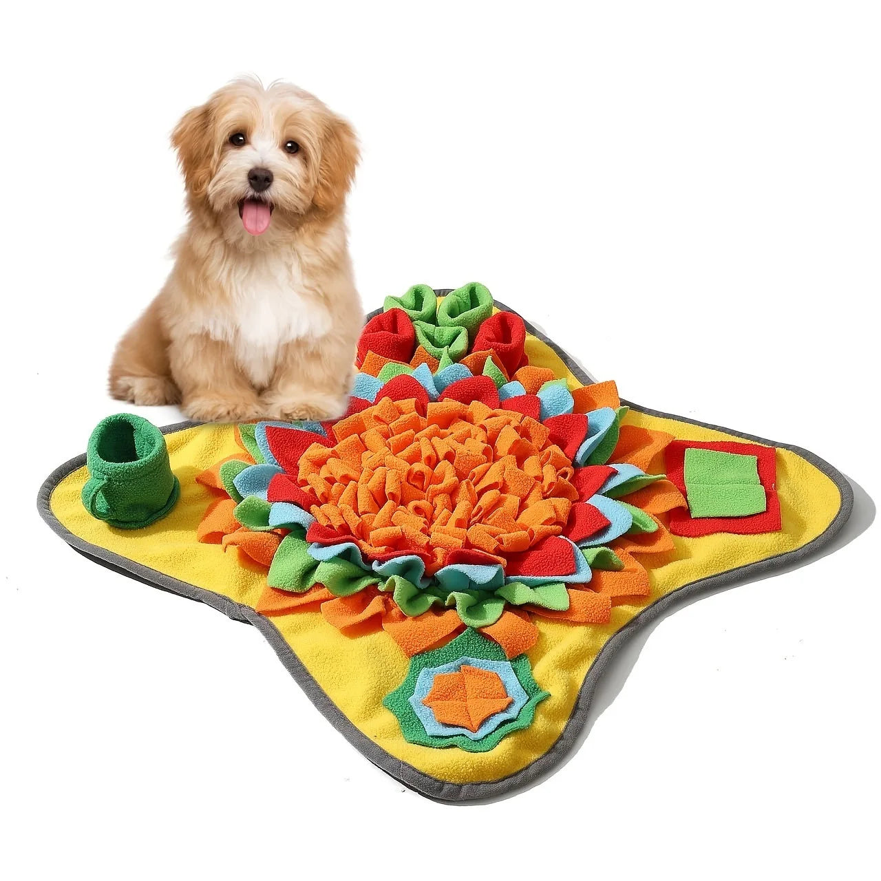 Exciting Puzzle Dog Snout Training Mat