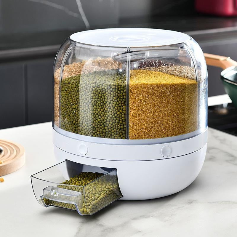 Easy Clean Pet Food Bin Container - Luxicro