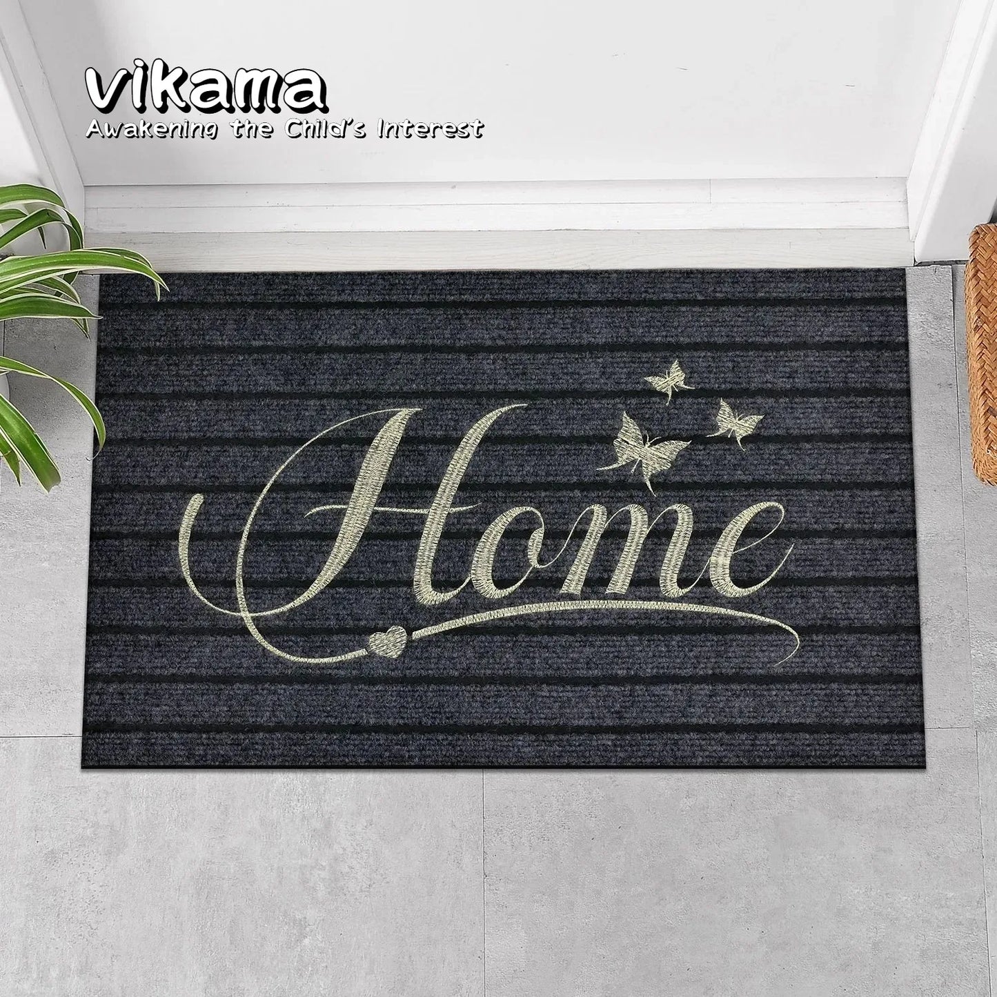 Non-Slip Welcome Door Mat - Luxicro
