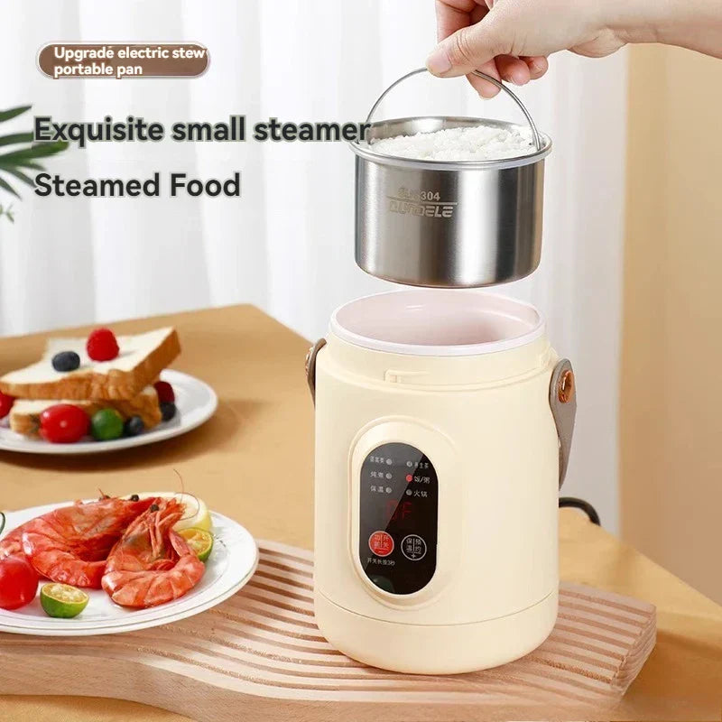 Small Portable Digital Slow Cooker for Home Kitchen