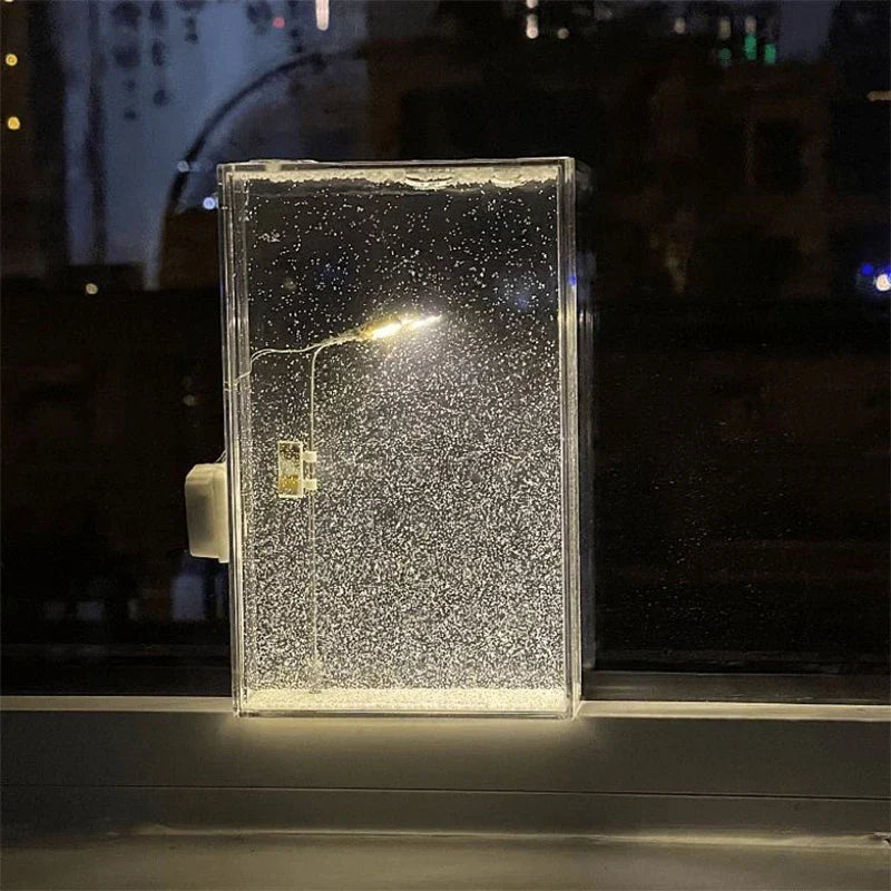 Winter LED Snowflake Lamp Decoration