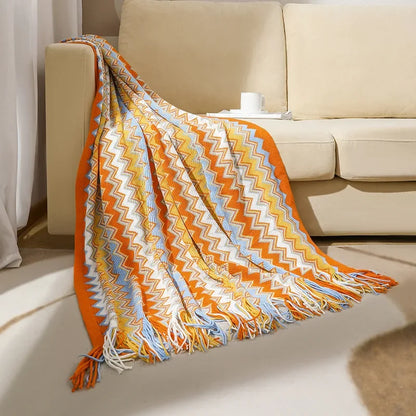 Soft Plush Rustic Red Throw Blanket