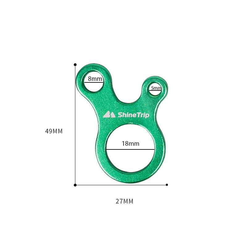 Simple 10 Pack Outdoor Rope Clamps