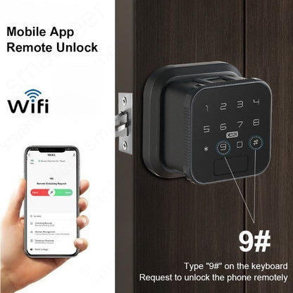 Smart Keyless Biometric Door Lock System