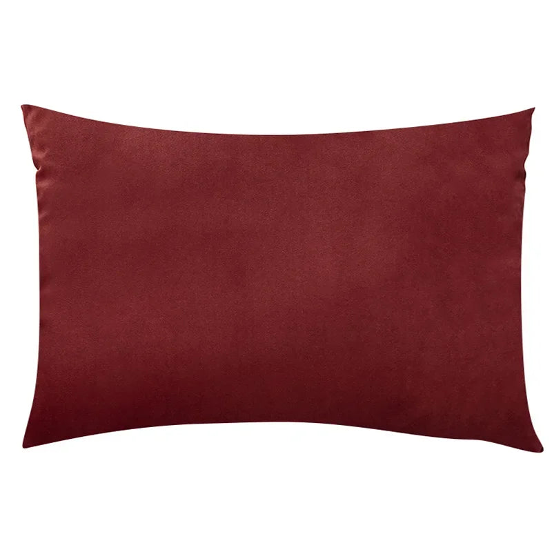 Luxurious Soft Black Cushion Cover