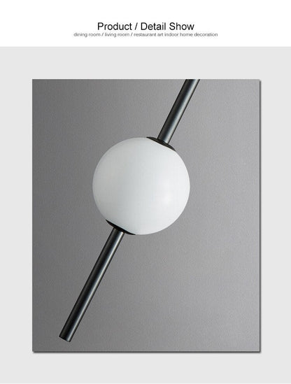 Minimalist Clear Globe Hanging Light