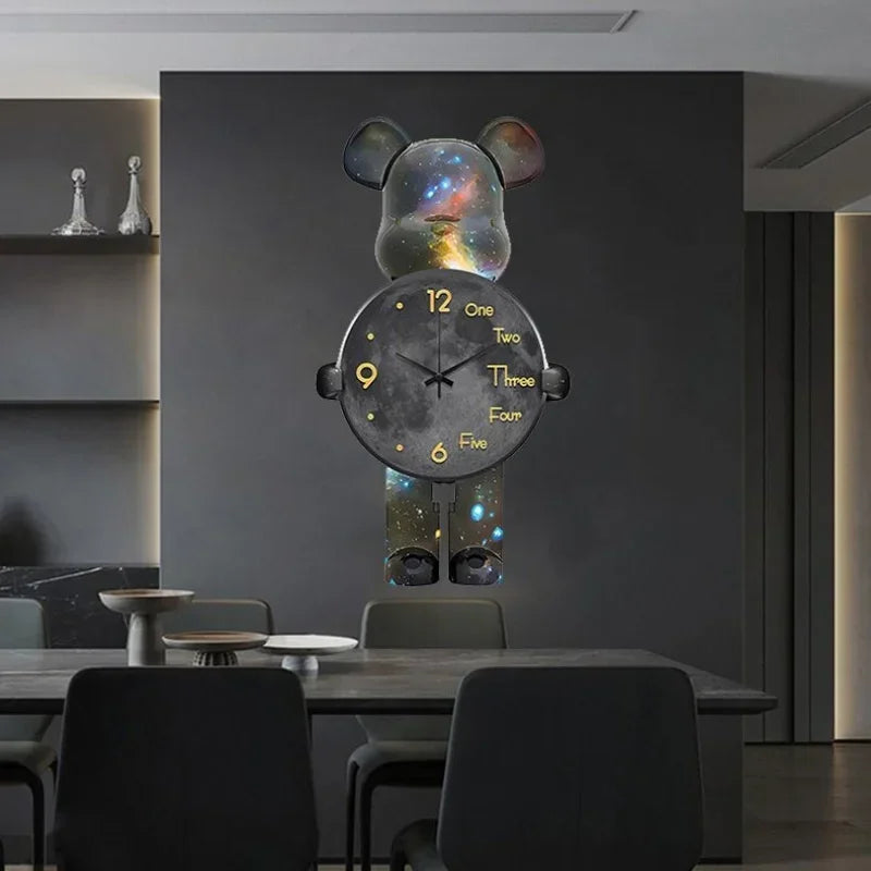 Stylish Star Design LED Wall Clock