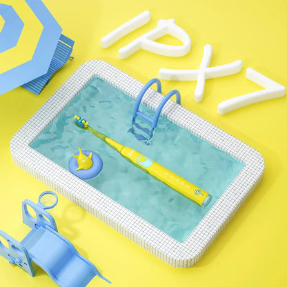 Colorful Childrens Electric Toothbrush with Timer