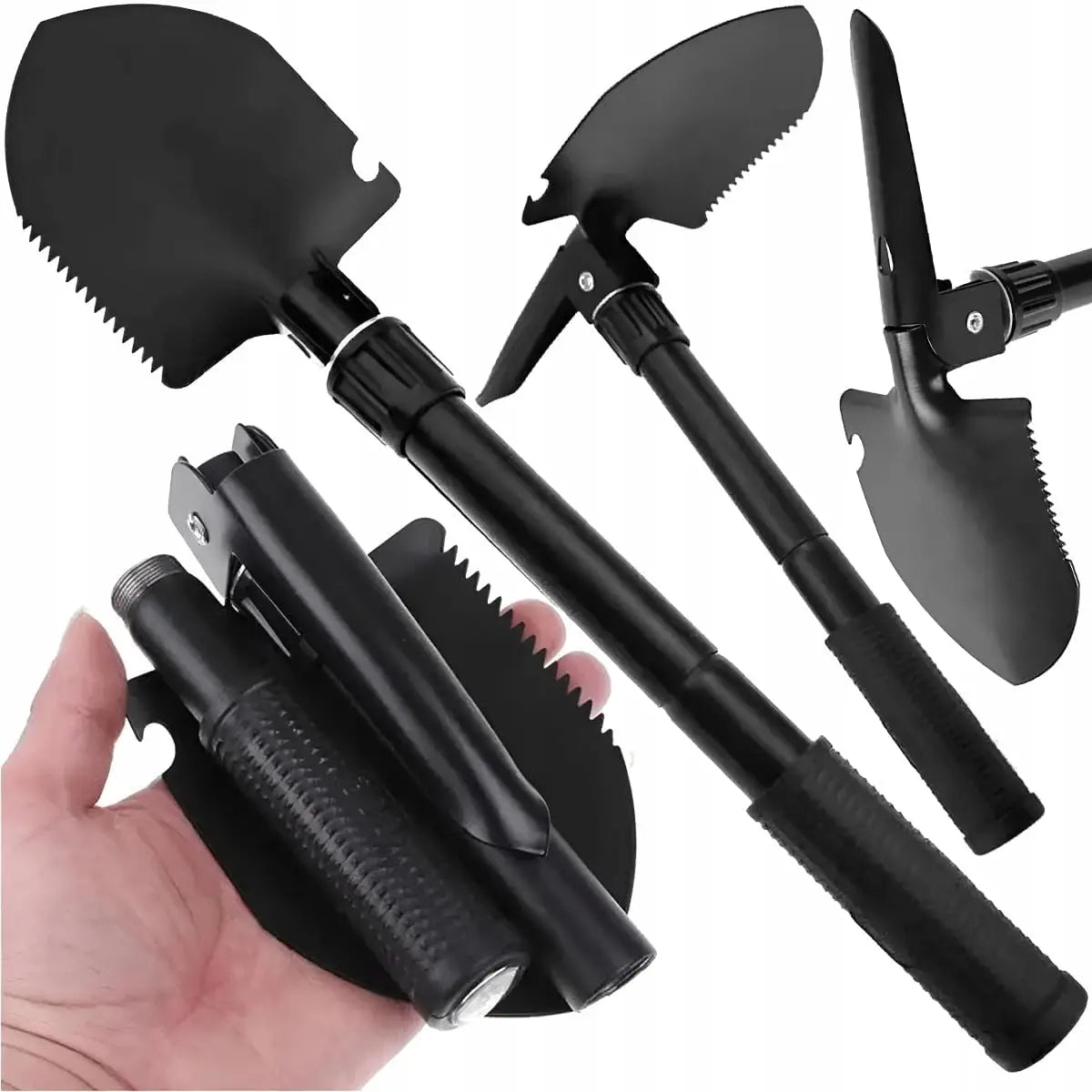 Compact Multi Tool Camping Steel Shovel - Luxicro