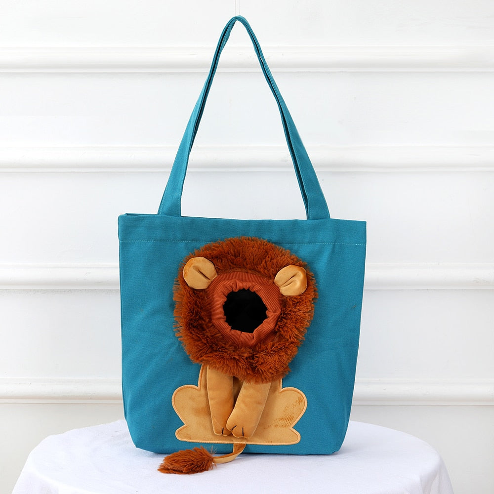 Stylish Kitty Travel Tote Bag