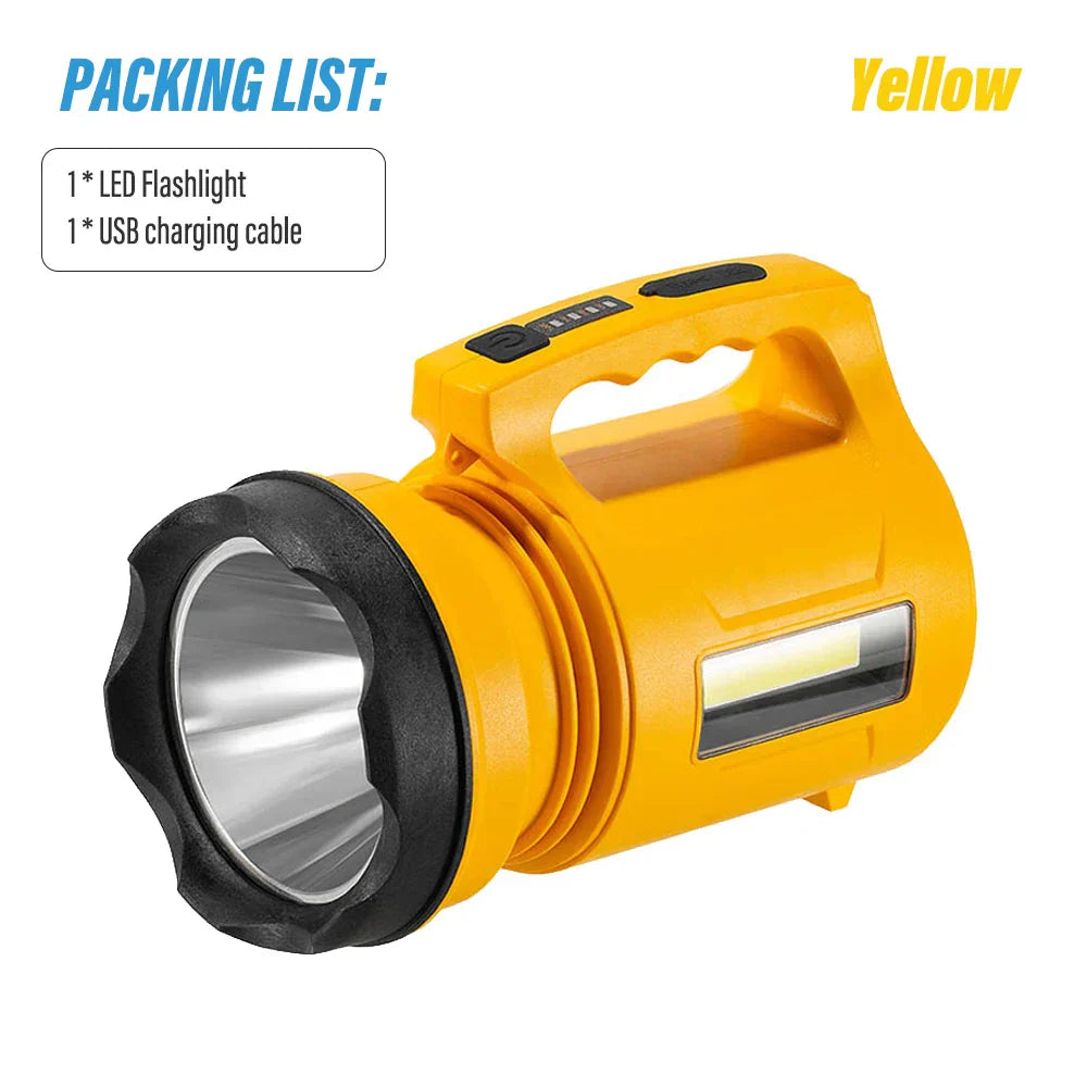 Bright Rechargeable LED Portable Flashlight - Luxicro