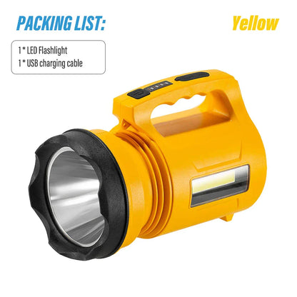 Bright Rechargeable LED Portable Flashlight - Luxicro