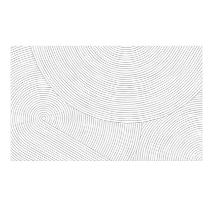Soft Grey Fuzzy Anti-Slip Living Room Area Rug