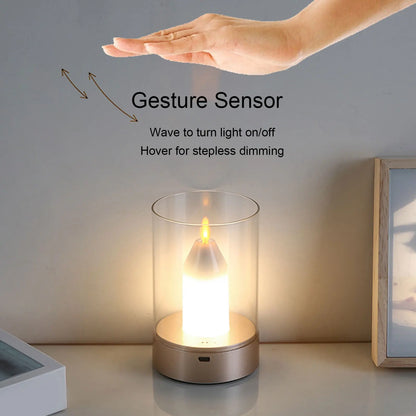 Bright Dimmable LED Table Lamp with USB Charger