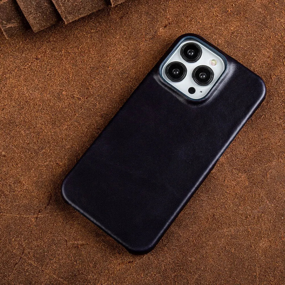 Authentic Leather iPhone Cover | Premium Phone Case