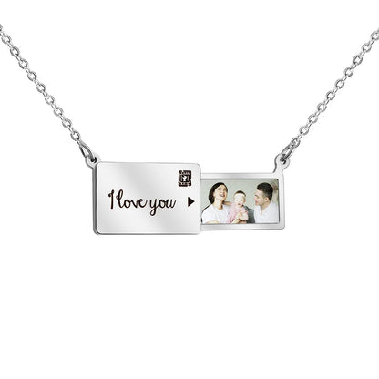 Personalized Photo Locket Pendant Necklace