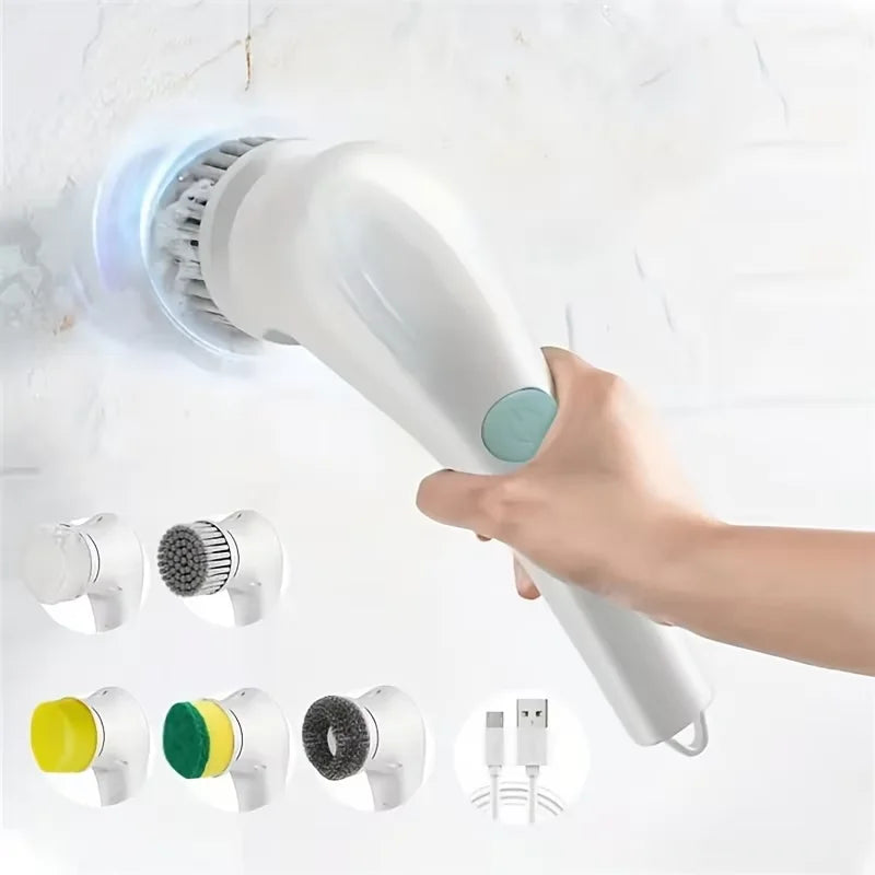 Easy to Use Wireless Shower Scrubber Cleaner