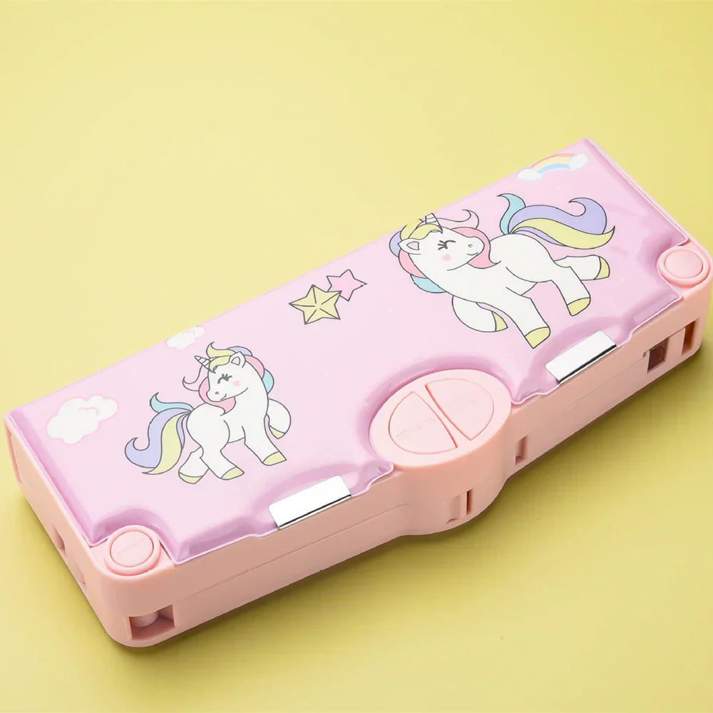 Bright Colorful Pencil Case for Kids