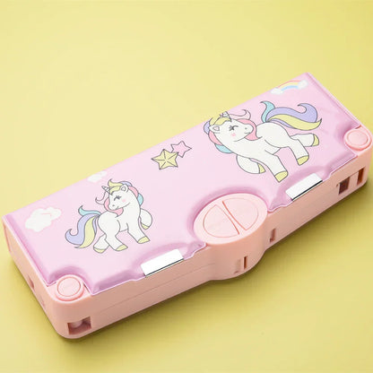 Bright Colorful Pencil Case for Kids