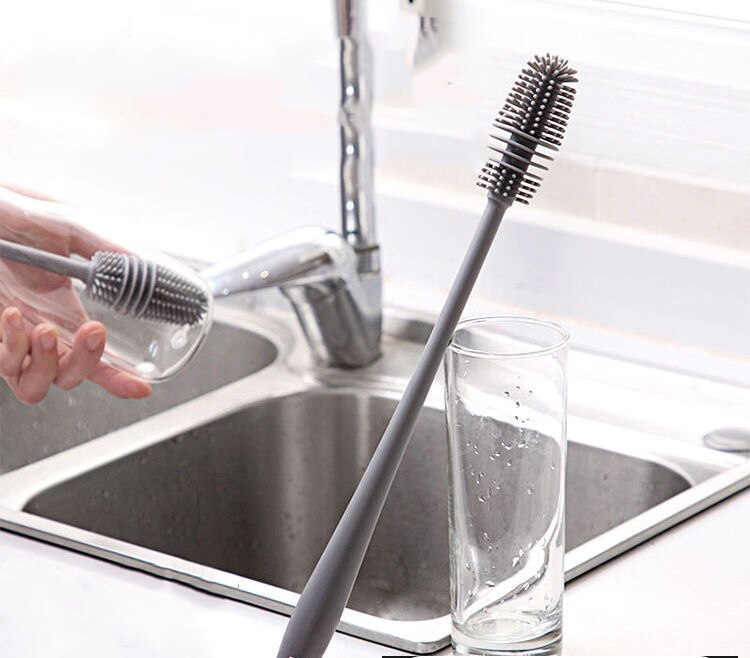 Flexible Rubber Water Bottle Cleaner - Luxicro