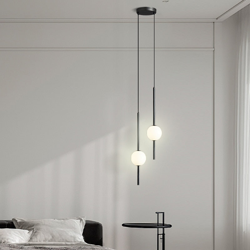 Minimalist Clear Globe Hanging Light - Luxicro