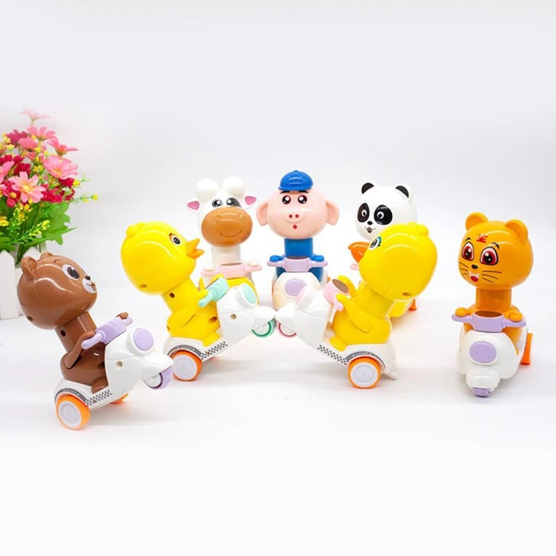 Fun Motorcycle Animal Figurines