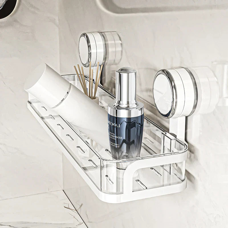 Sticky Mount Storage Shelf for Kitchen and Bath