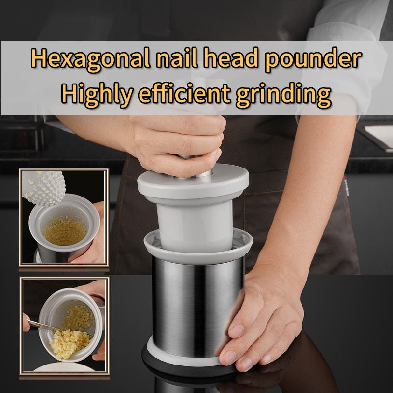 Easy To Use Garlic Crusher Press