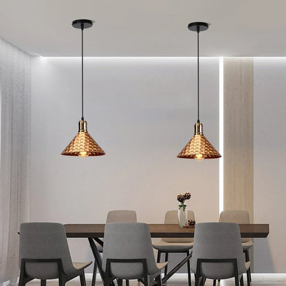 Vintage Metal Pendant Light