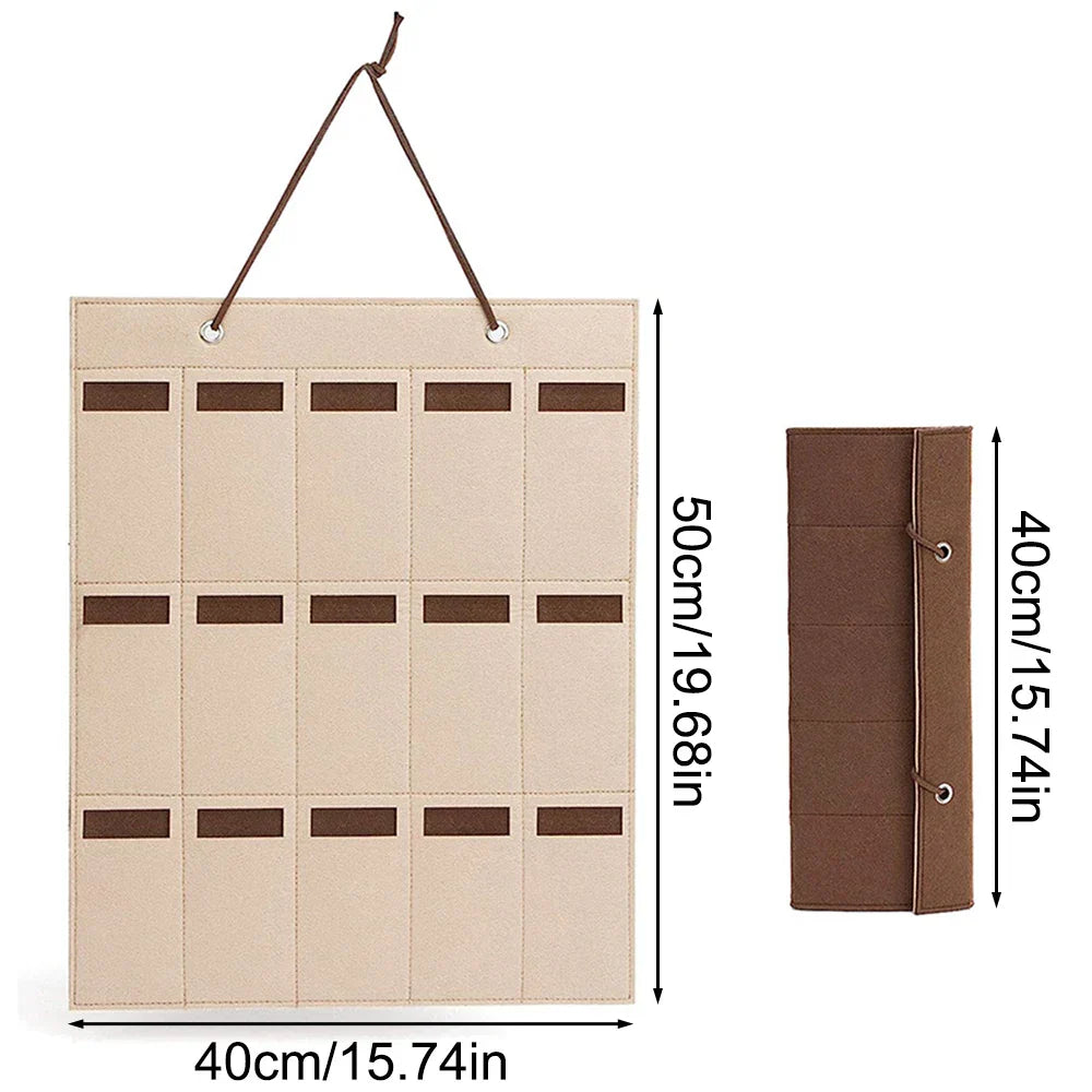 Compact Wall Mount Glasses Organizer Storage Case