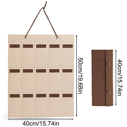 Compact Wall Mount Glasses Organizer Storage Case