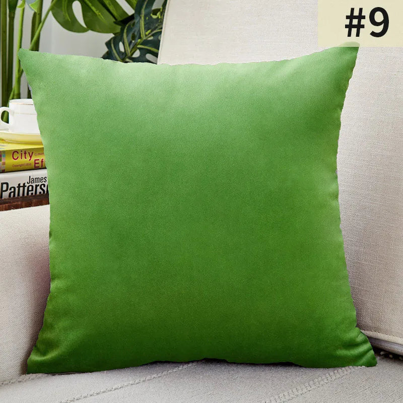 Plush Velvet Pillowcase for Luxury Living Rooms
