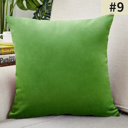 Plush Velvet Pillowcase for Luxury Living Rooms