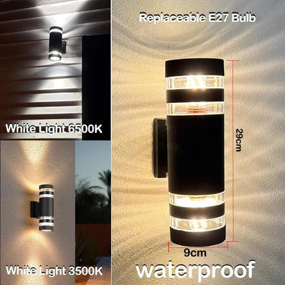 Weatherproof LED Outdoor Wall Light with Dual Direction