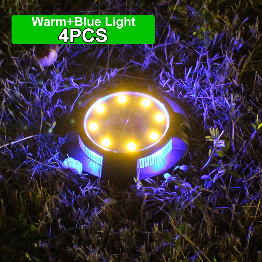 Bright Solar Powered Garden Lamp