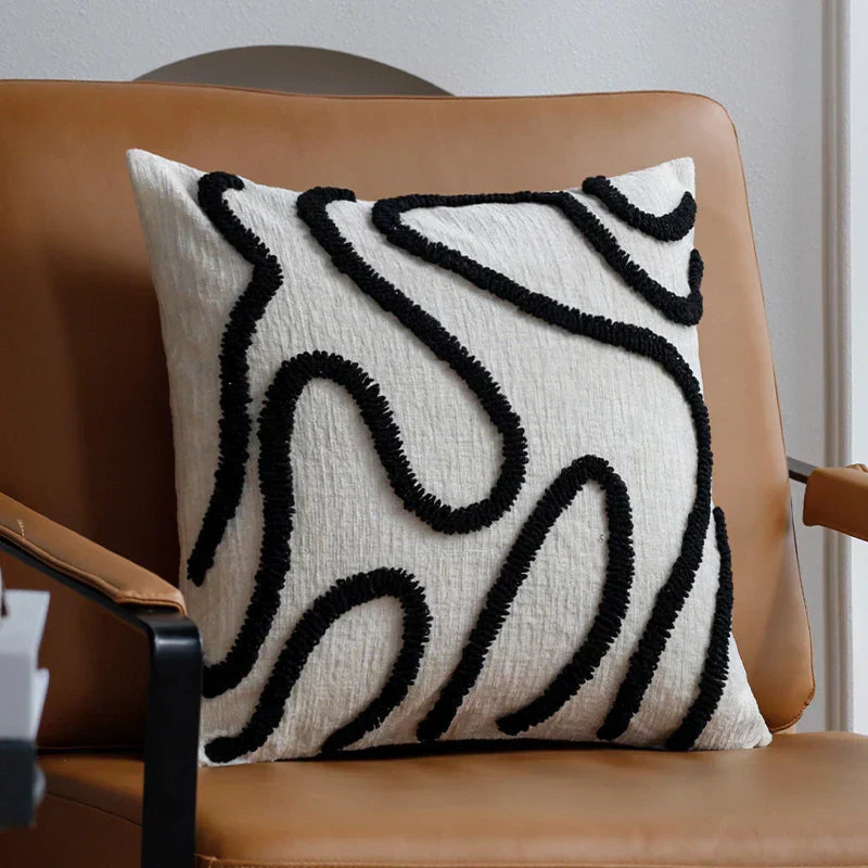 Soft Plush Throw Pillow with Classic Design