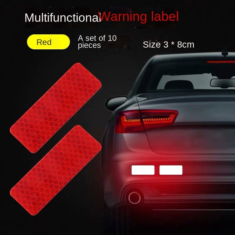 Bright Car Safety Reflective Decals