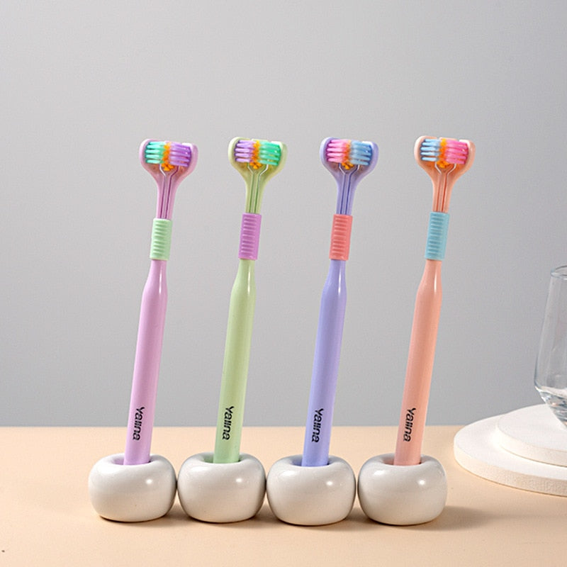 Gentle 3-Sided Soft Bristle Toothbrush