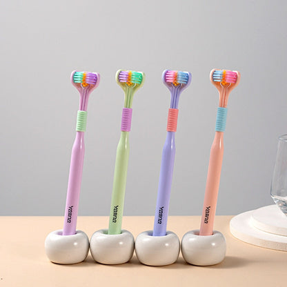 Gentle 3-Sided Soft Bristle Toothbrush