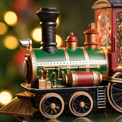 Classic Holiday Musical Christmas Train Box